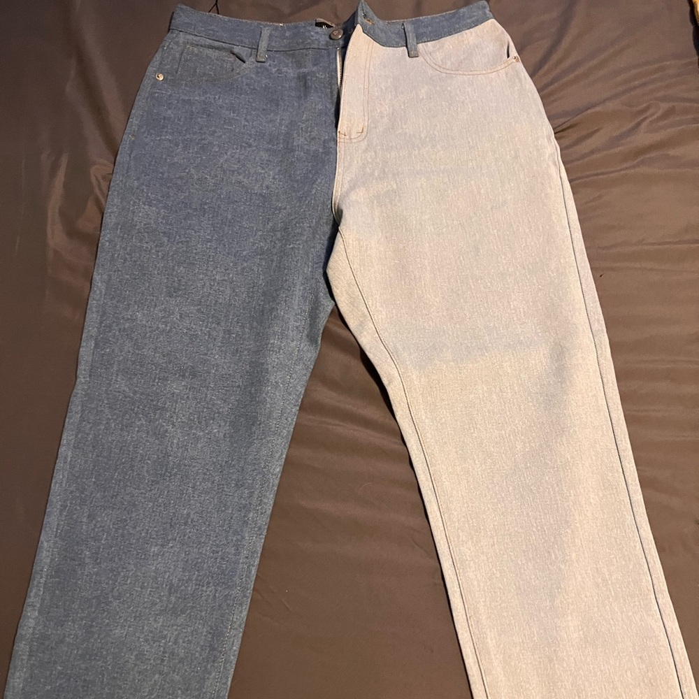 NWT NASTY GAL color block jeans